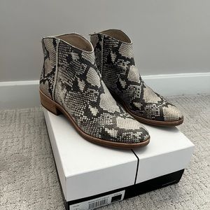 Dolce Vita Snakeskin Tavin Boot
